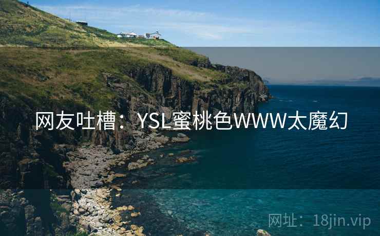 网友吐槽：YSL蜜桃色WWW太魔幻