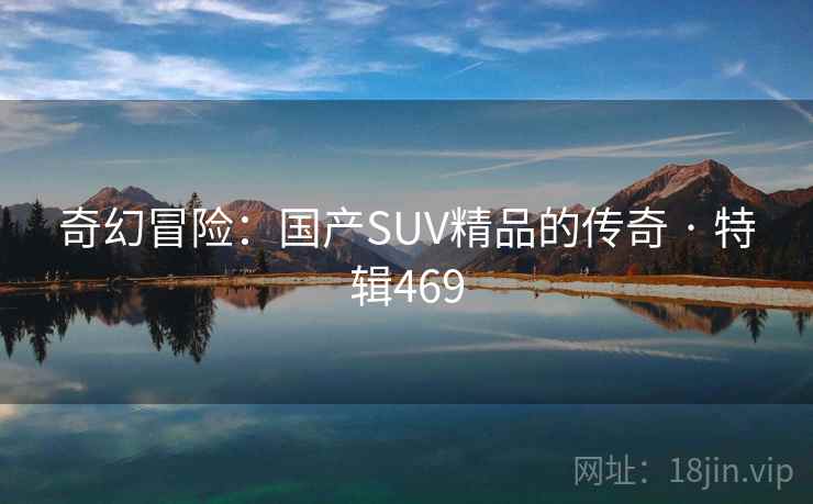 奇幻冒险：国产SUV精品的传奇 · 特辑469  第2张
